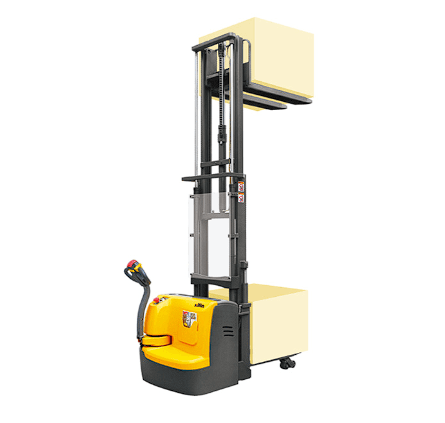 Electric Stacker with Initial Lift